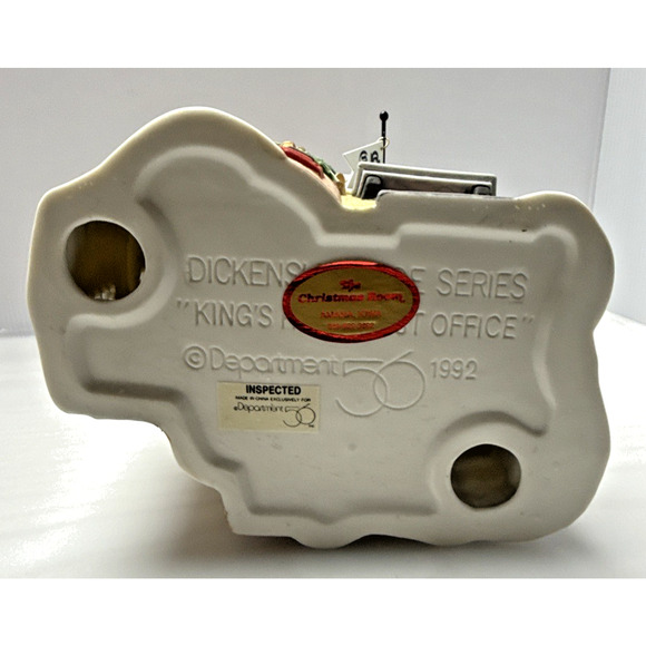 Dept 56 The Collection Dickens Village Series King's Road Post Office No Cord - Picture 10 of 12